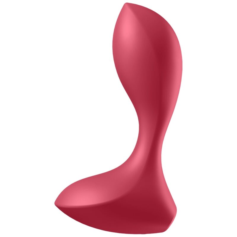 SATISFYER - BACKDOOR LOVER VIBRATING PLUG RED - NOCTURNA DESIRES