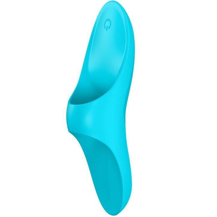 SATISFYER - TEASER FINGER VIBRATOR BLUE LIGHT - NOCTURNA DESIRES