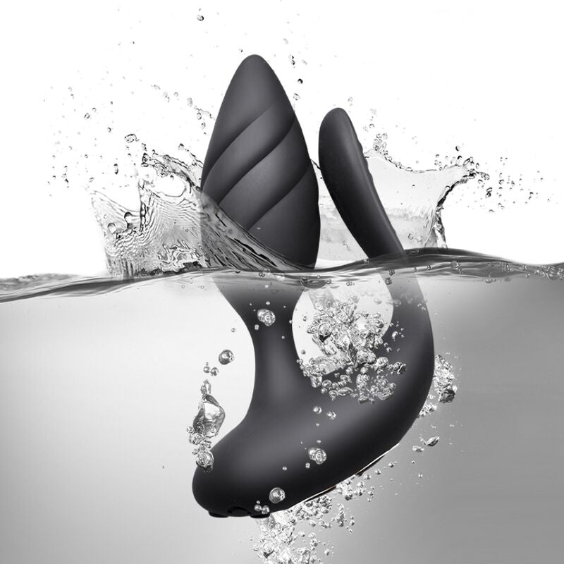 ROCKS-OFF - COCKTAIL PLUG REMOTE CONTROL - BLACK - NOCTURNA DESIRES