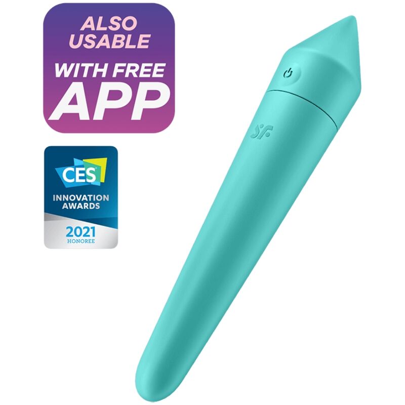 SATISFYER - ULTRA POWER BULLET 8 TURQUOISE - NOCTURNA DESIRES