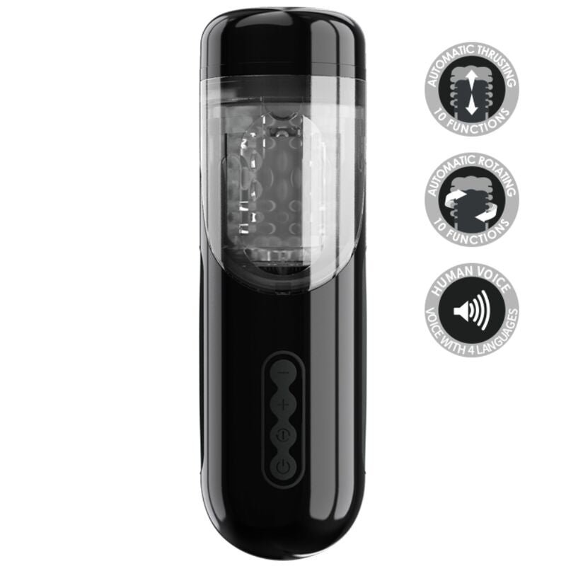 PRETTY LOVE - LORELEI MULTIFUNCTION RECHARGEABLE MASTURBATOR - NOCTURNA DESIRES
