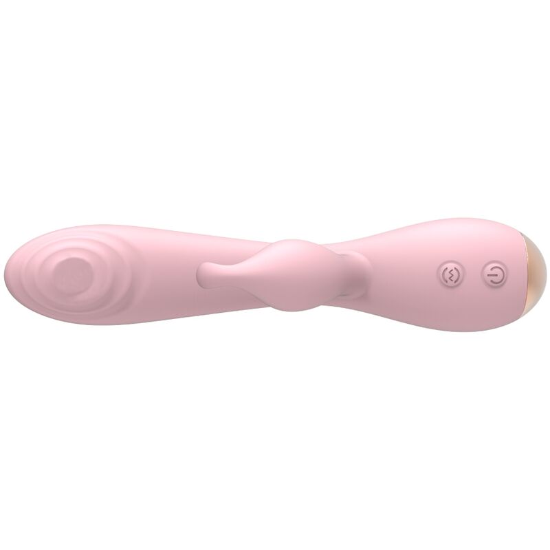 NALONE - MAGIC STICK VIBRATOR WITH RABBIT - LIGHT PINK - NOCTURNA DESIRES