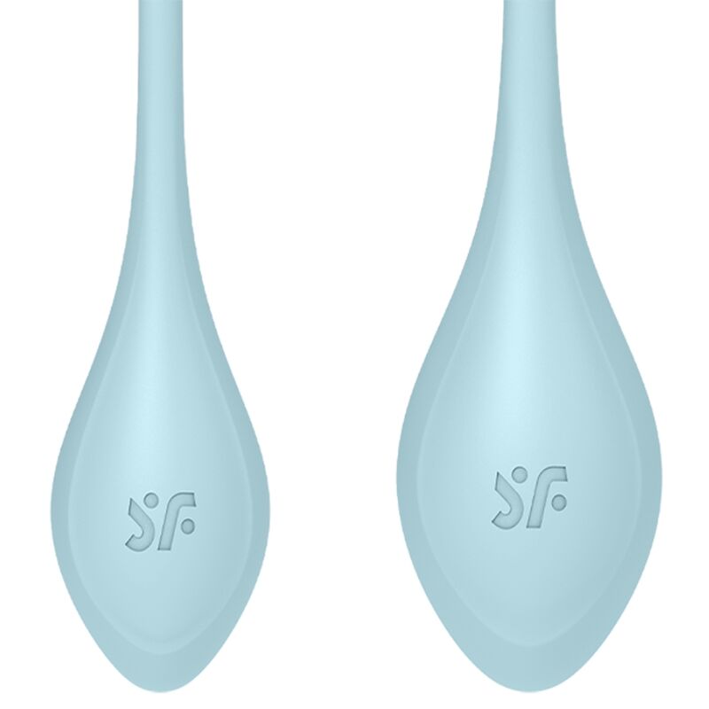 SATISFYER - YONI POWER 2 TRAINING SET BLUE - NOCTURNA DESIRES