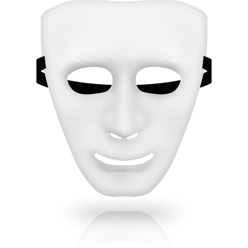OHMAMA - MASKS WHITE MASK ONE SIZE - NOCTURNA DESIRES
