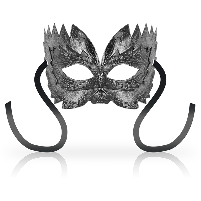 OHMAMA - ANTIZAZ MASKS VENETIAN STYLE SILVER - NOCTURNA DESIRES