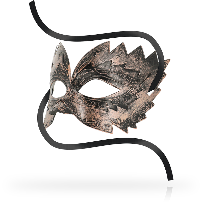 OHMAMA - ANTIZAZ MASKS VENETIAN STYLE COPPER - NOCTURNA DESIRES
