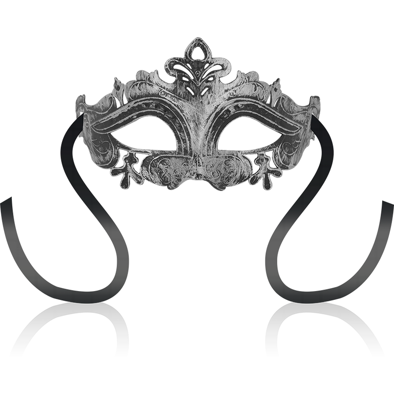 OHMAMA - MASKS VENETIAN STYLE MASK SILVER - NOCTURNA DESIRES