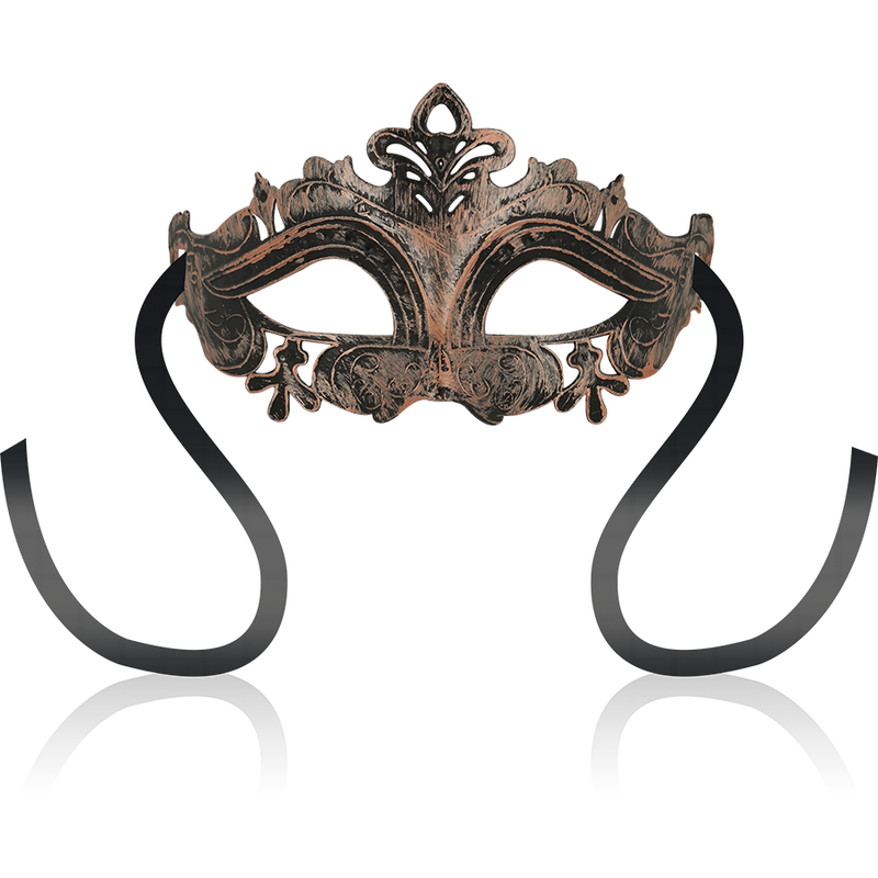 OHMAMA - MASKS COPPER VENETIAN STYLE MASK - NOCTURNA DESIRES