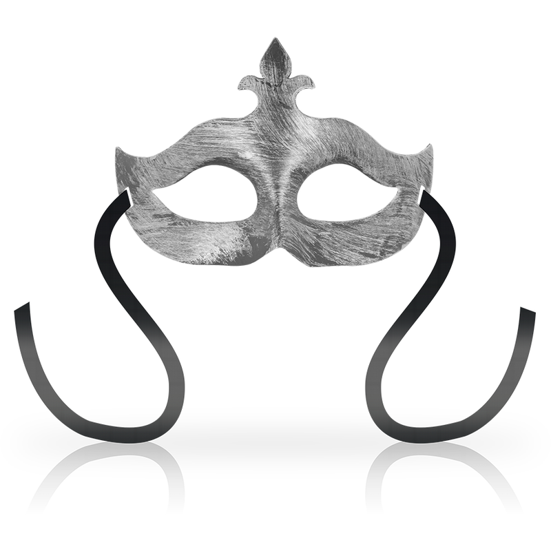 OHMAMA - MASKS FLOWER DE LIS SILVER MASK - NOCTURNA DESIRES
