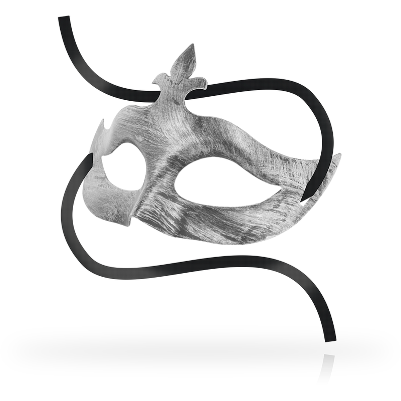 OHMAMA - MASKS FLOWER DE LIS SILVER MASK - NOCTURNA DESIRES