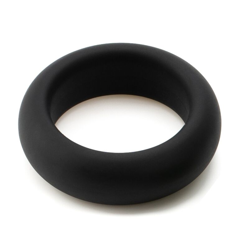 JE JOUE - MAXIMUM STRETCH SILICONE COCK RING - BLACK - NOCTURNA DESIRES