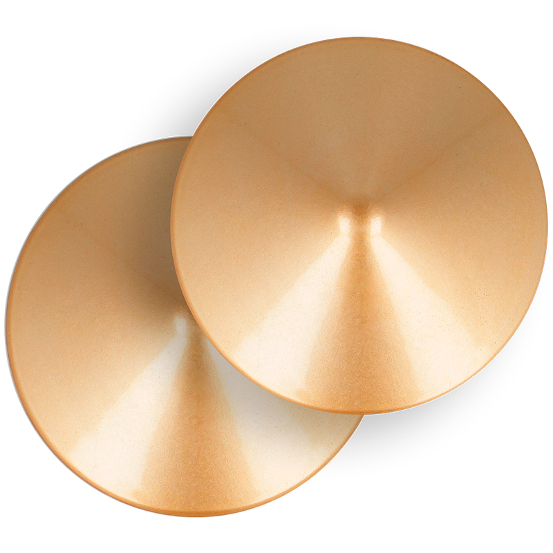 COQUETTE CHIC DESIRE - NIPPLE COVERS GOLDEN CIRCLES - NOCTURNA DESIRES