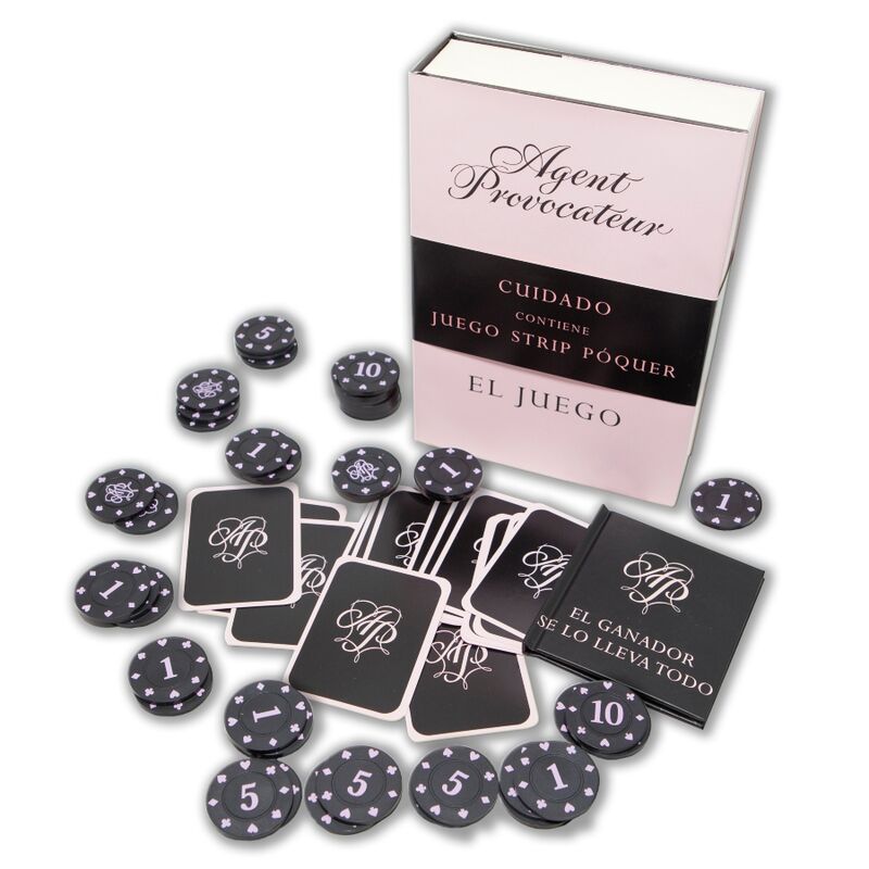DIABLO PICANTE - GAME STRIP POKER TOKENS AND CARDS - NOCTURNA DESIRES