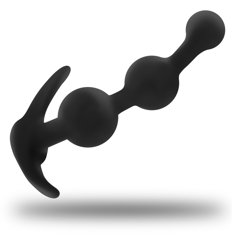 OHMAMA - CURVED SILICONE ANAL PLUG 13 CM - NOCTURNA DESIRES