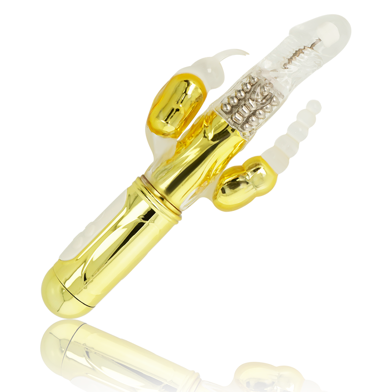 OHMAMA - GOLDEN MULTIFUNCTIONAL VIBRATOR - NOCTURNA DESIRES
