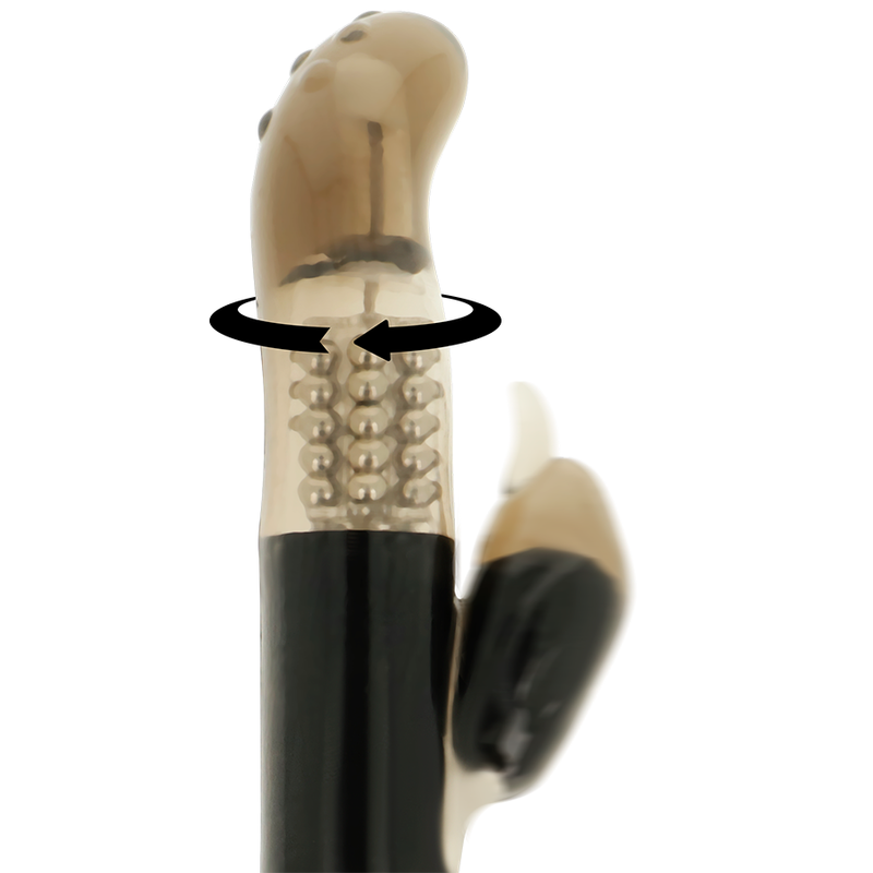 OHMAMA - ROTATOR VIBRATOR WITH DELFIN CLITORIS STIMULATOR - NOCTURNA DESIRES