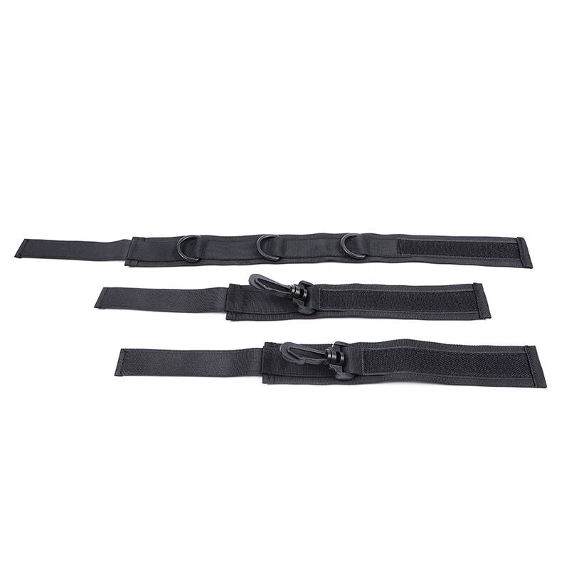 OHMAMA FETISH - NYLON HANDCUFFS AND COLLAR - NOCTURNA DESIRES