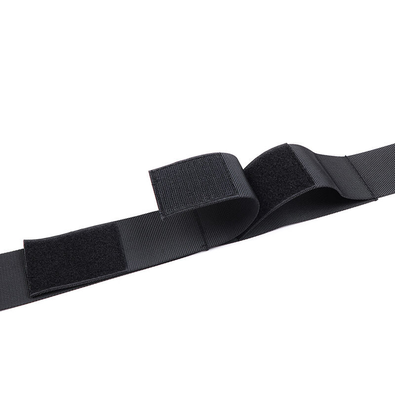 OHMAMA FETISH - WRIST HANDCUFFS AND NYLON COLLAR - NOCTURNA DESIRES