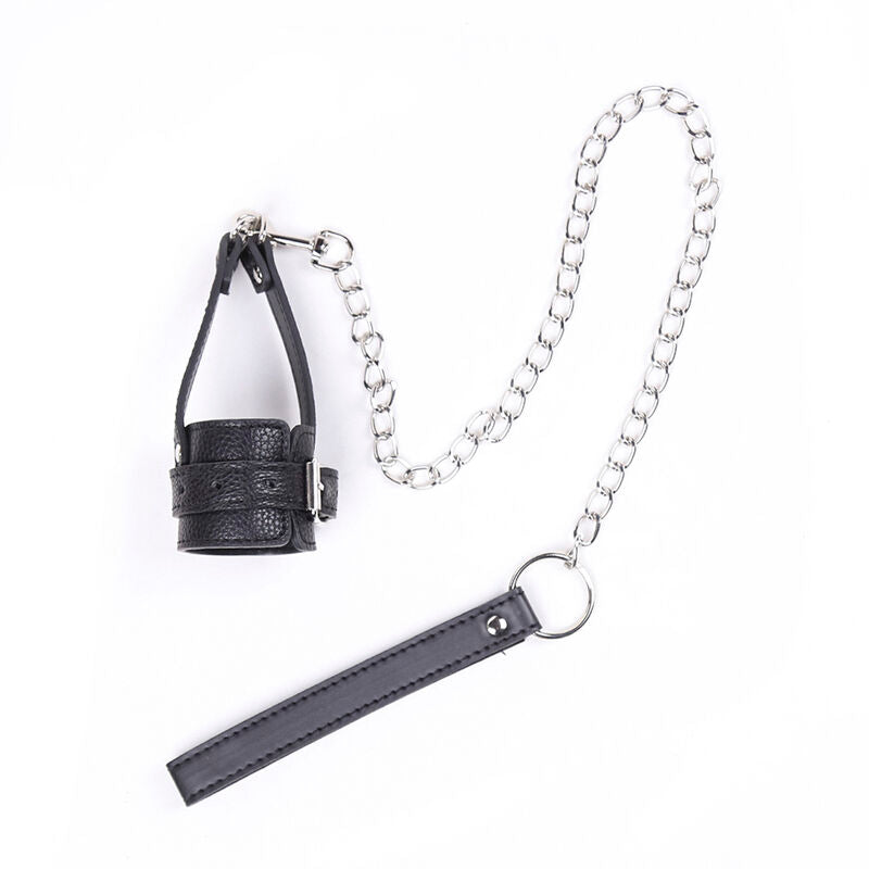 OHMAMA FETISH - PENIS SUPPORT SHEATH WITH STRAP - NOCTURNA DESIRES