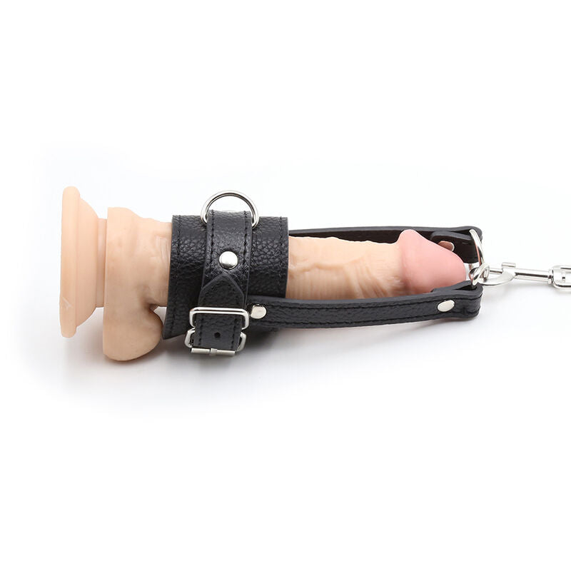 OHMAMA FETISH - PENIS SUPPORT SHEATH WITH STRAP - NOCTURNA DESIRES