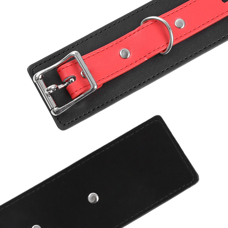 OHMAMA FETISH - LOCK BUCKLE WRIST RESTRAINTS - NOCTURNA DESIRES