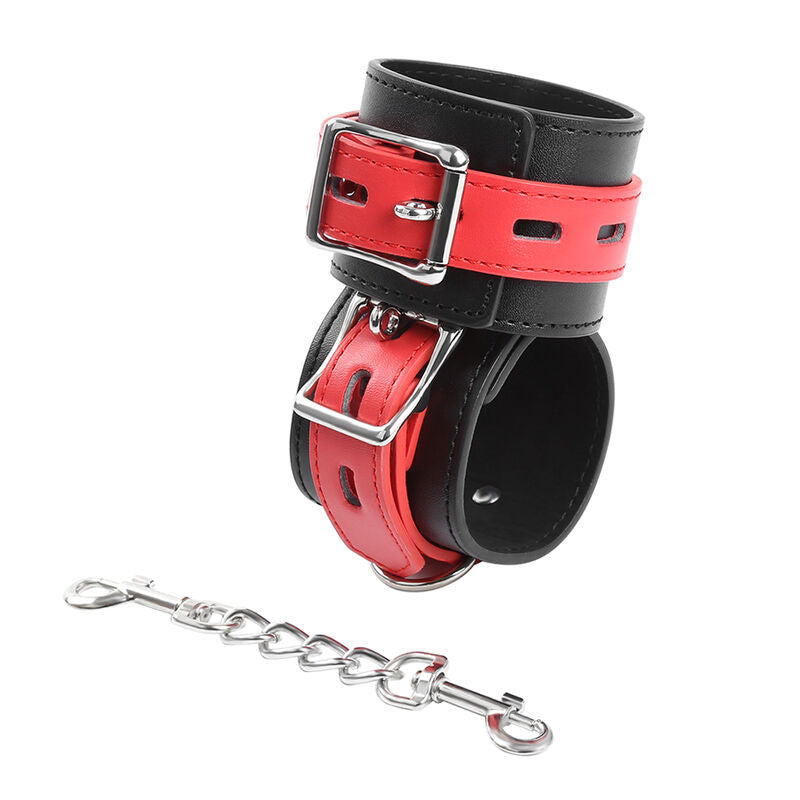 OHMAMA FETISH - LOCK BUCKLE WRIST RESTRAINTS - NOCTURNA DESIRES