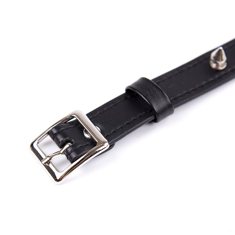OHMAMA FETISH - COLLAR SPIKES PUNK COLLAR - NOCTURNA DESIRES
