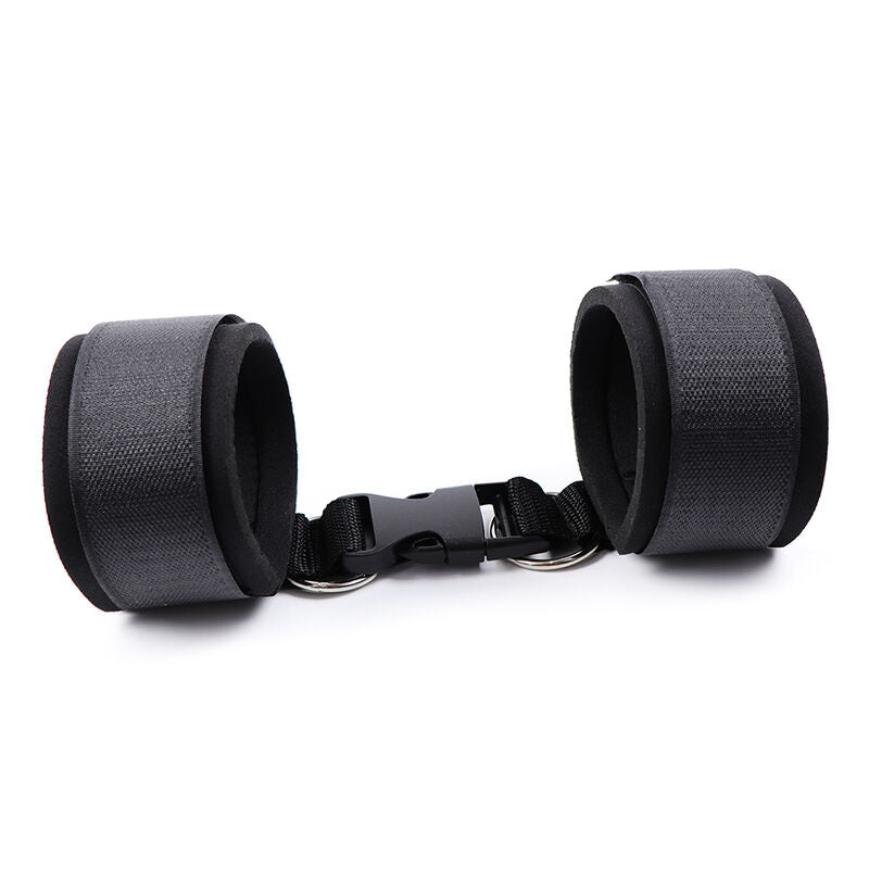OHMAMA FETISH - NEOPRENE HOOK AND LOOP FASTENER WRIST RESTRAINTS - NOCTURNA DESIRES