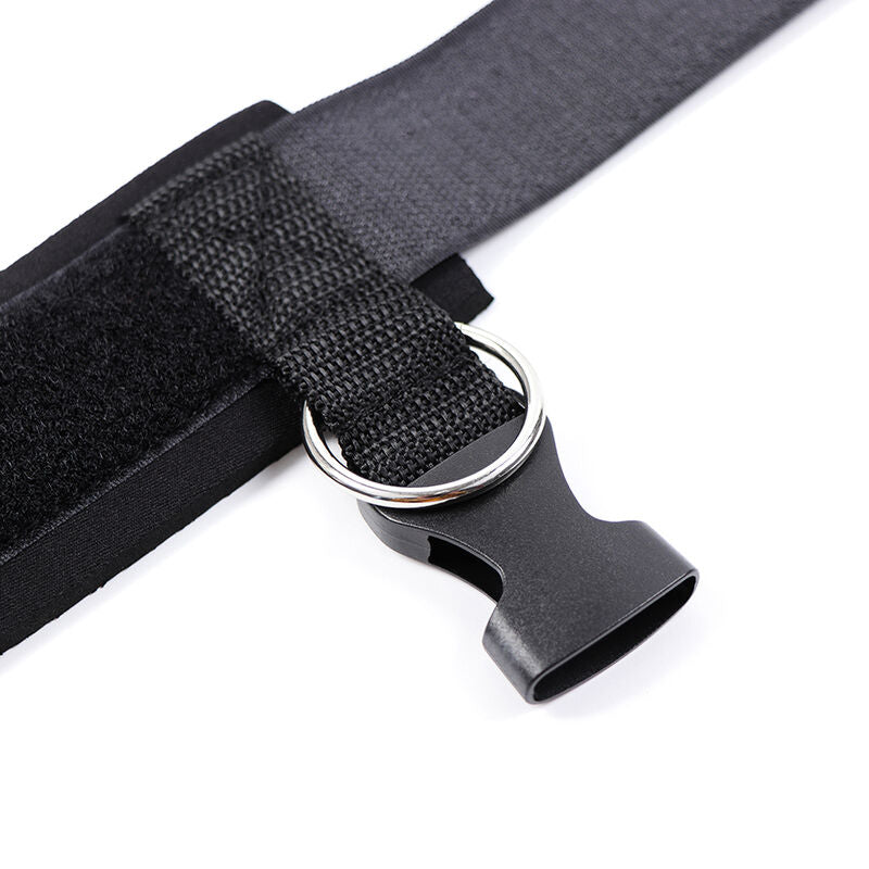 OHMAMA FETISH - NEOPRENE HOOK AND LOOP FASTENER WRIST RESTRAINTS - NOCTURNA DESIRES