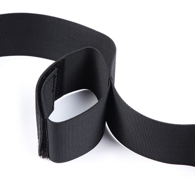 OHMAMA FETISH - SPREADER SOFT BAR FULL NYLON WRIST RESTRAINTS - NOCTURNA DESIRES
