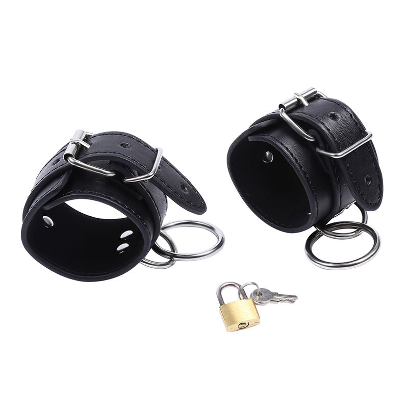 OHMAMA FETISH - O-RING LOCKED WRIST RESTRAINTS - NOCTURNA DESIRES