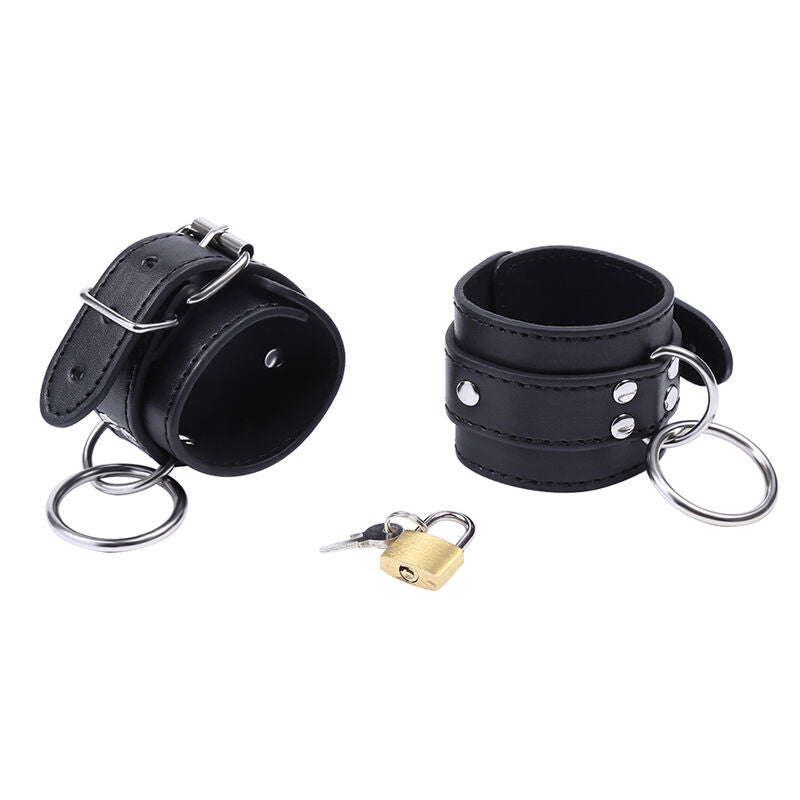 OHMAMA FETISH - O-RING LOCKED WRIST RESTRAINTS - NOCTURNA DESIRES