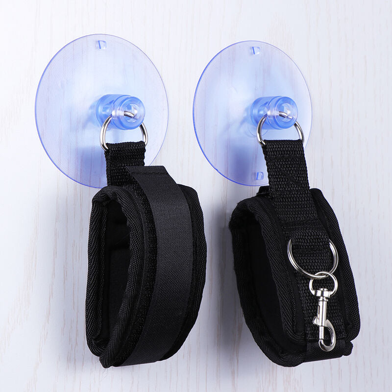 OHMAMA FETISH - SUCTION CUP WRIST RESTRAINTS - NOCTURNA DESIRES