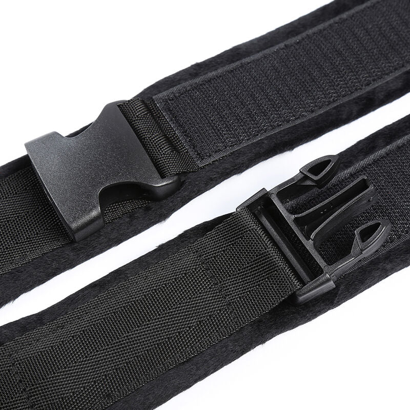 OHMAMA FETISH - HOOK AND LOOP FASTENER NYLON WRIST RESTRAINTS - NOCTURNA DESIRES