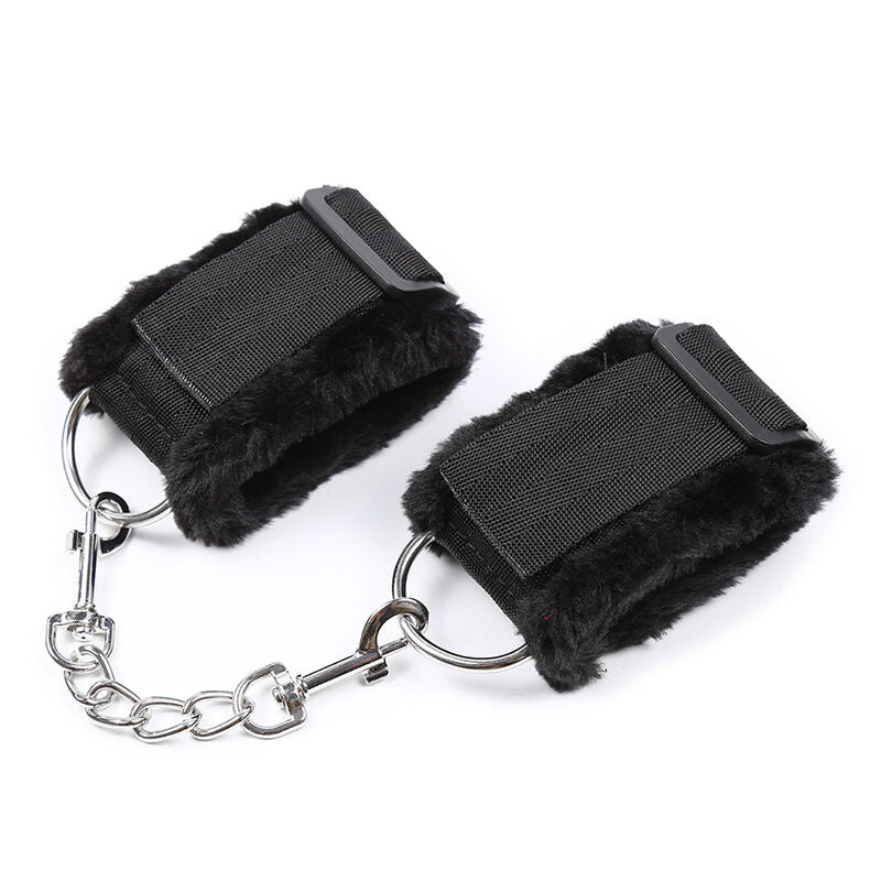 OHMAMA FETISH - FURRY LINED WRIST RESTRAINTS - NOCTURNA DESIRES