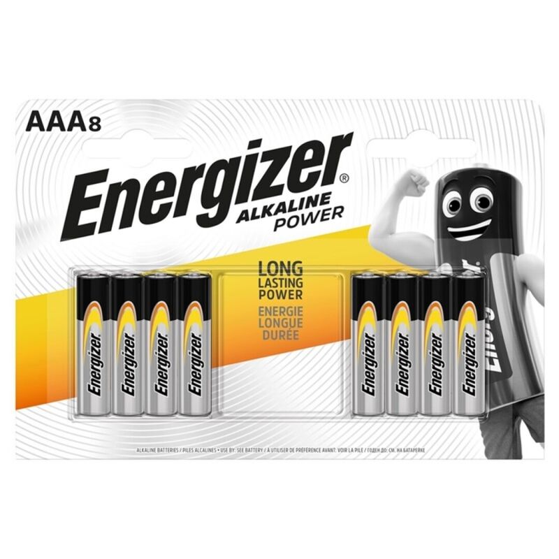 ENERGIZER - ALKALINE BATTERY POWER AAA LR03 8 UNIT - NOCTURNA DESIRES
