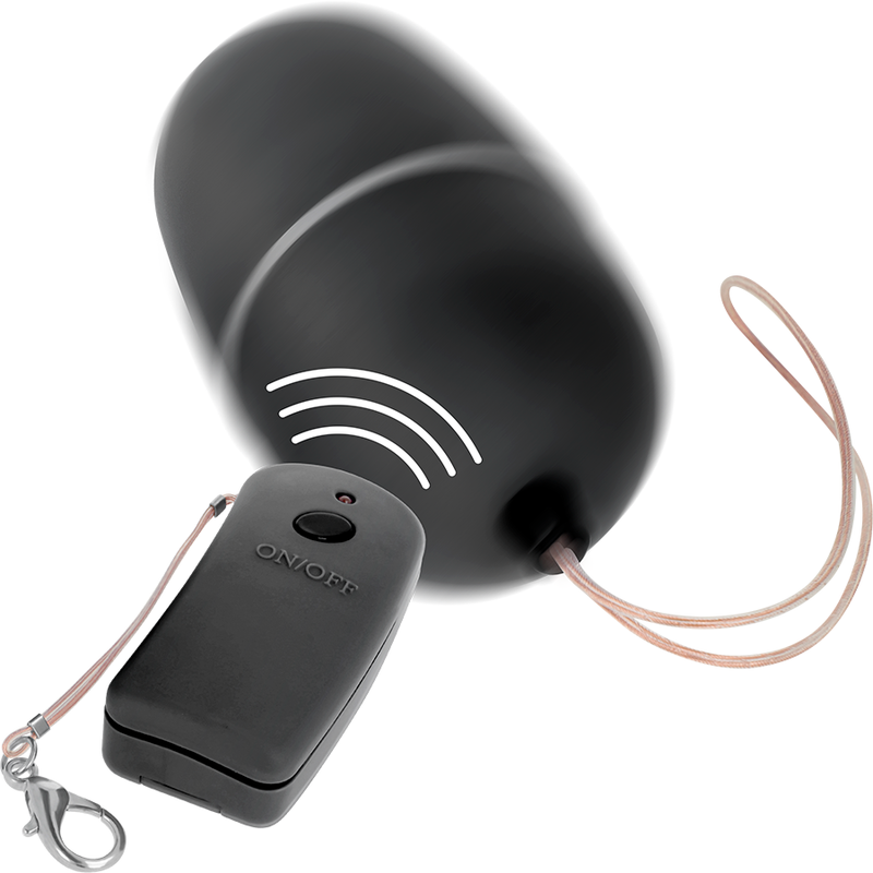 ONLINE - REMOTE CONTROLLED VIBRATING EGG BLACK - NOCTURNA DESIRES