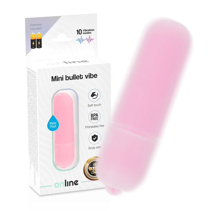 ONLINE - MINI BULLET VIBE PINK - NOCTURNA DESIRES