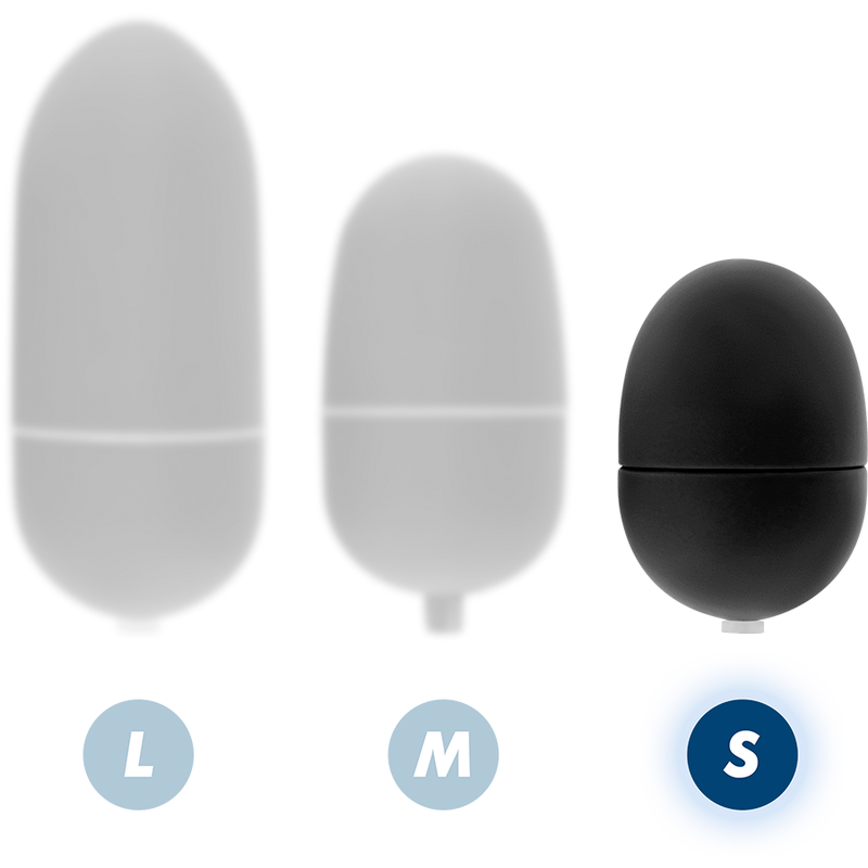 ONLINE - REMOTE CONTROL VIBRATING EGG S BLACK - NOCTURNA DESIRES
