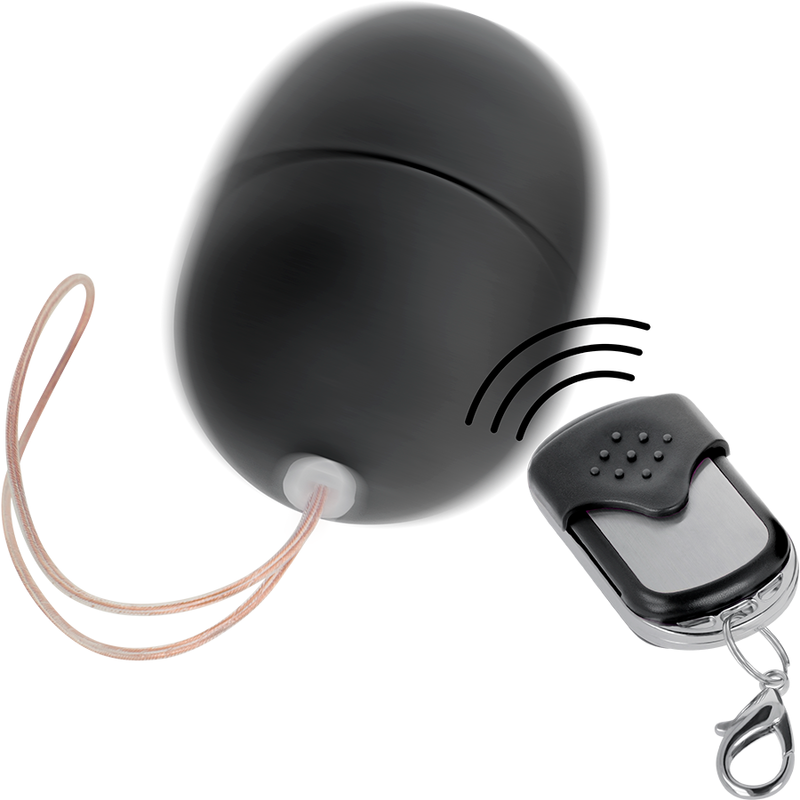 ONLINE - REMOTE CONTROL VIBRATING EGG S BLACK - NOCTURNA DESIRES