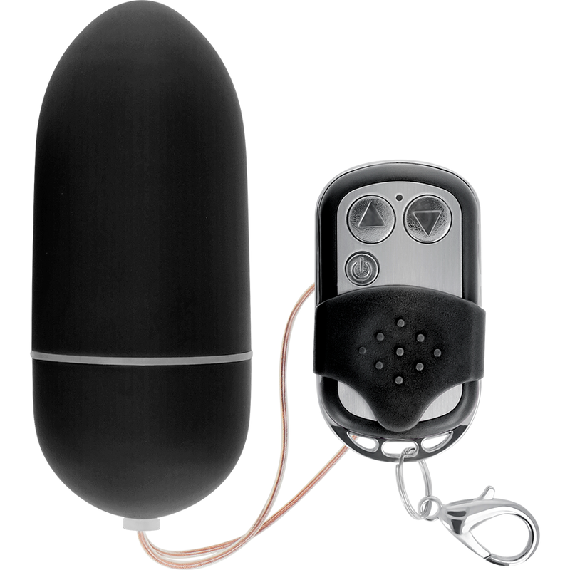 ONLINE - REMOTE CONTROL VIBRATING EGG L BLACK - NOCTURNA DESIRES