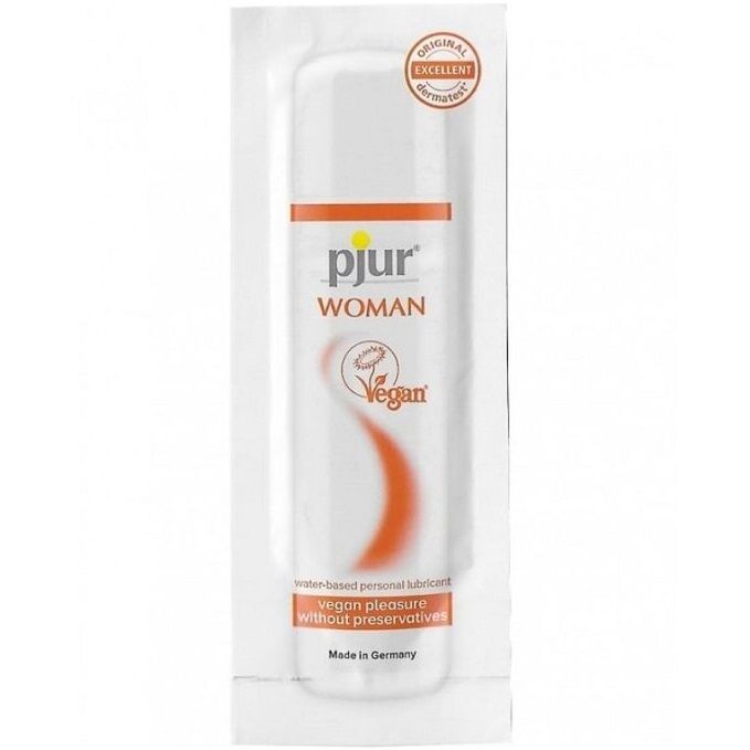 PJUR - WOMAN VEGAN WATER-BASED LUBRICANT 2 ML - NOCTURNA DESIRES