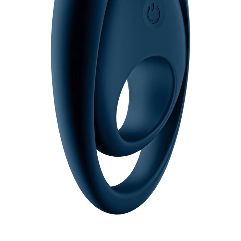 SATISFYER - GLORIOUS DUO RING VIBRATOR BLUE - NOCTURNA DESIRES
