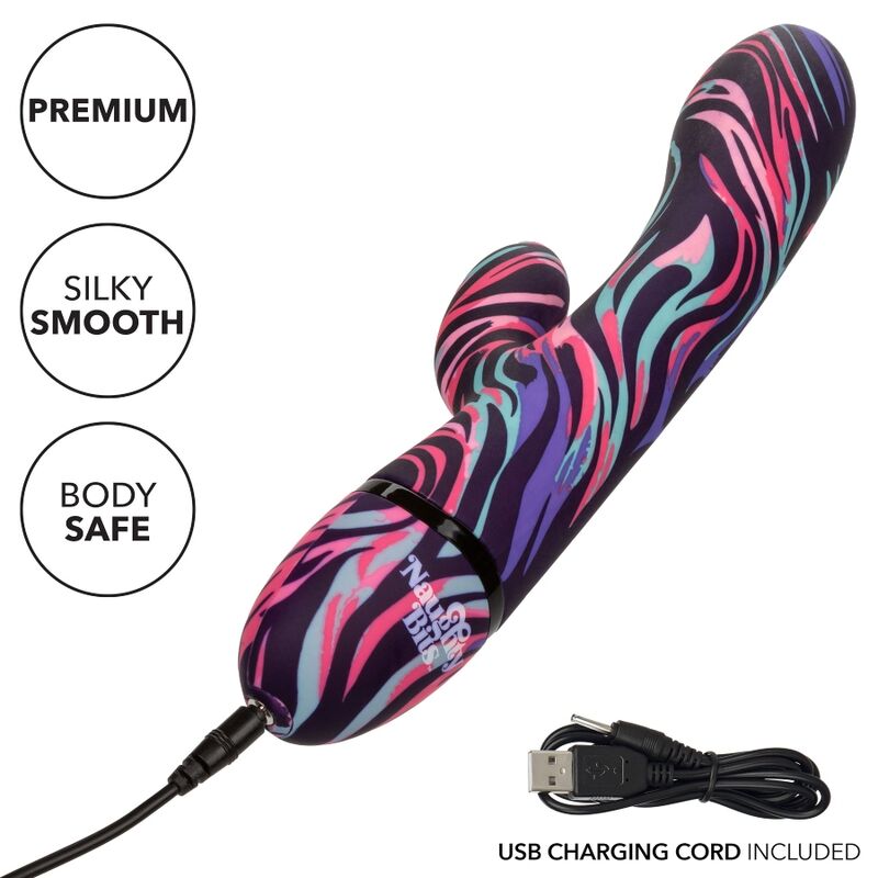 CALEXOTICS - MENAGE A MOI DUAL WAND VIBRATOR - NOCTURNA DESIRES