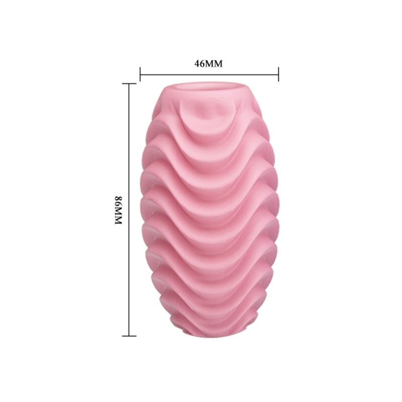 PRETTY LOVE - PINK DOUBLE SIDED MASTURBATOR EGG - NOCTURNA DESIRES