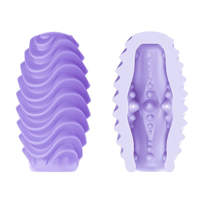 PRETTY LOVE - DOUBLE SIDED LILAC MASTURBATOR EGG - NOCTURNA DESIRES