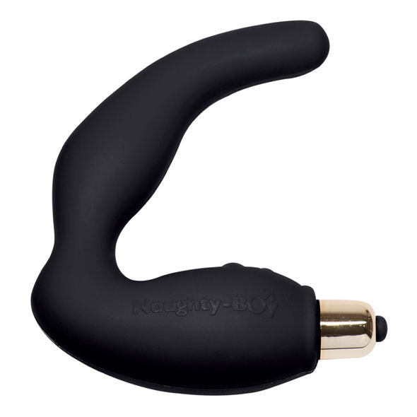 ROCKS-OFF - NAUGHTY-BOY MALE G-SPOT MASSAGER 7 V BLACK ROCKS-OFF NOCTURNA DESIRES