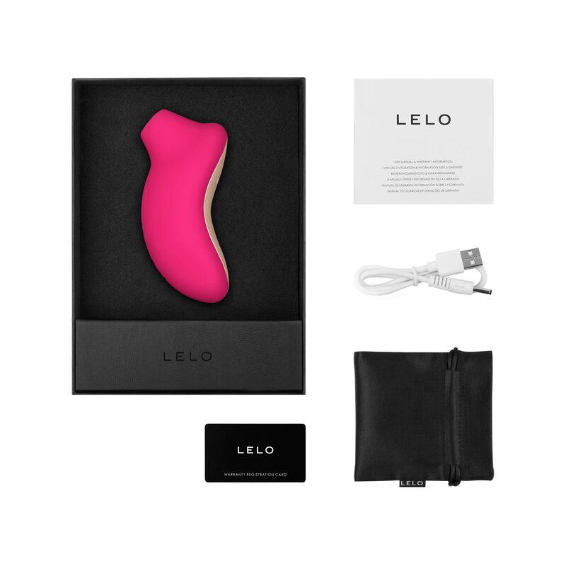 LELO - CLITORIS STIMULATOR SONA 2 CRUISE FUCHSIA - NOCTURNA DESIRES