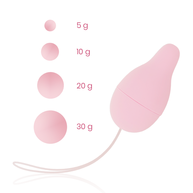 OHMAMA - PELVIC FLOOR DEVELOPER KEGEL WEIGHT SYSTEM - NOCTURNA DESIRES
