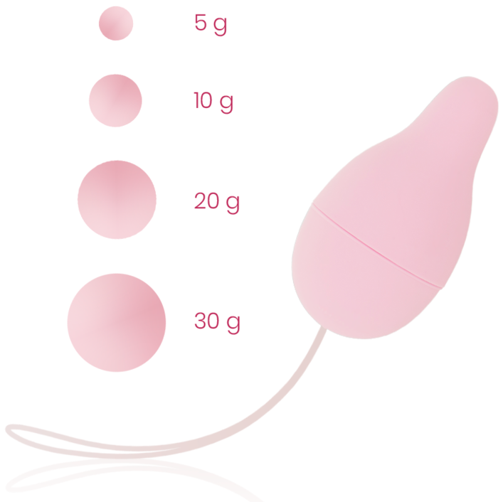 OHMAMA - PELVIC FLOOR DEVELOPER KEGEL WEIGHT SYSTEM - NOCTURNA DESIRES